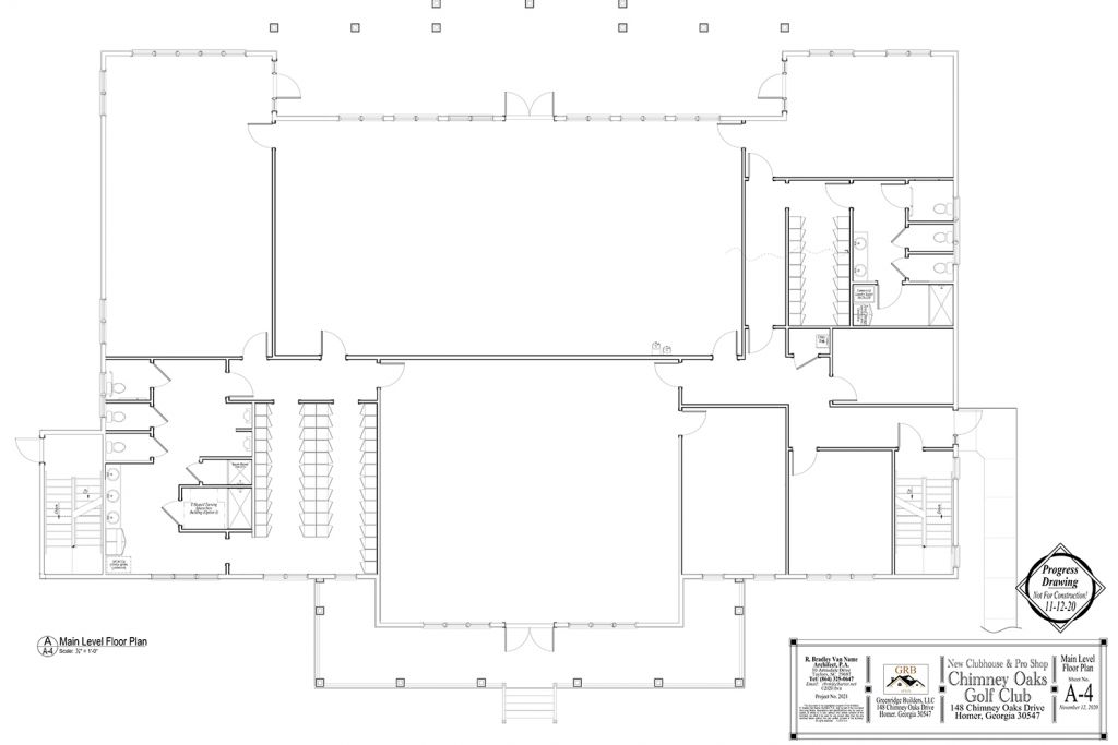 Golf Clubhouse Floor Plans - House Design Ideas